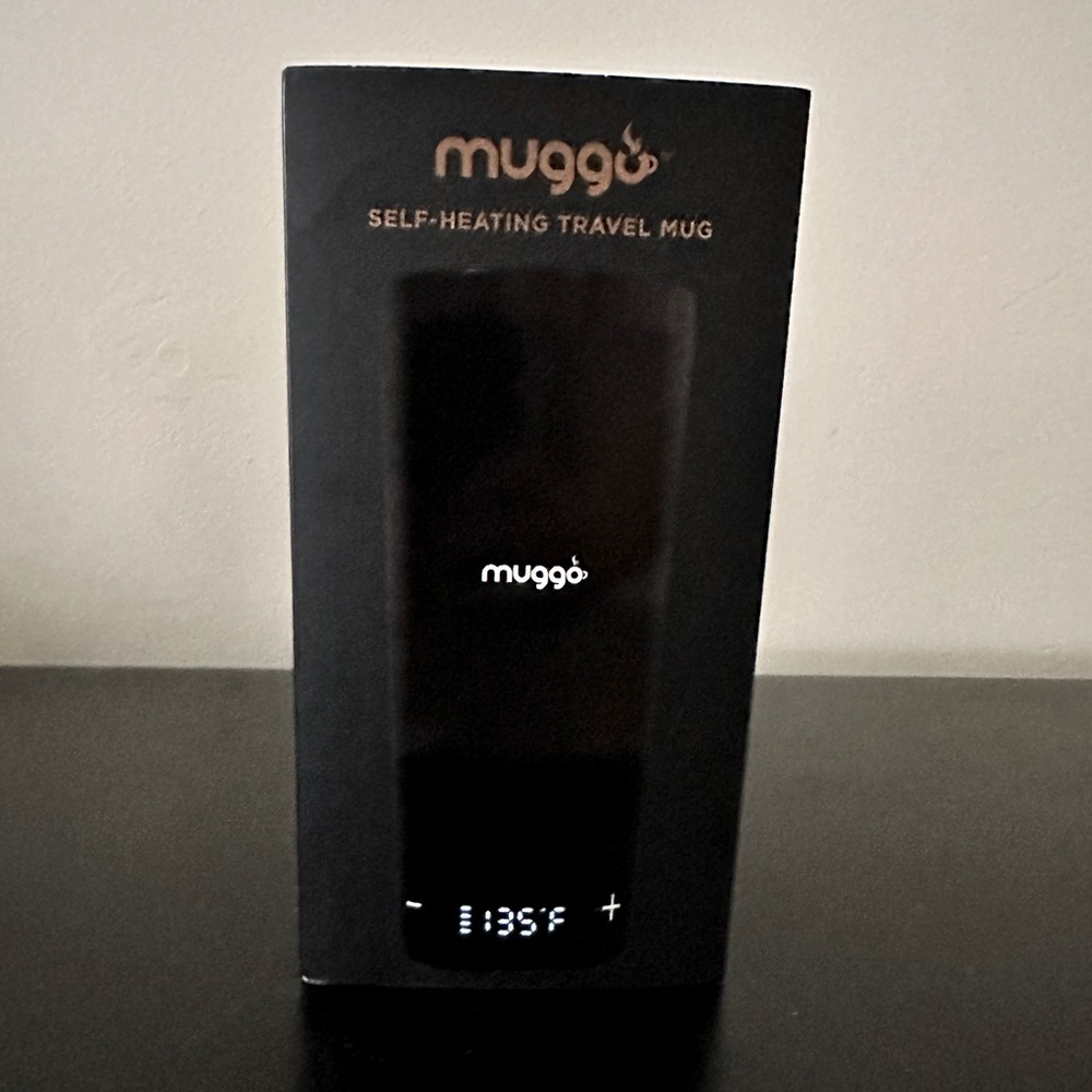 Brand new Muggo Self-Heating Travel Mug